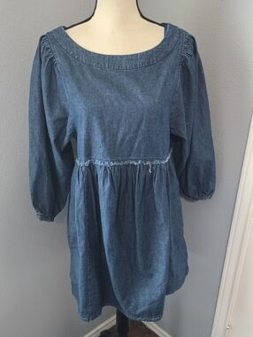 Free People Get Obsessed Babydoll Minidress Sz XS